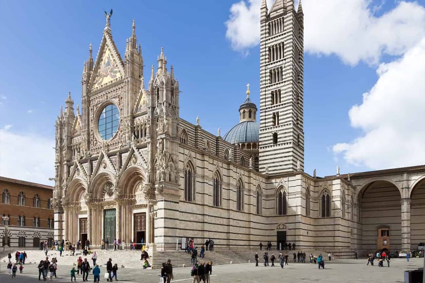 Transfer Florence to Rome via Siena