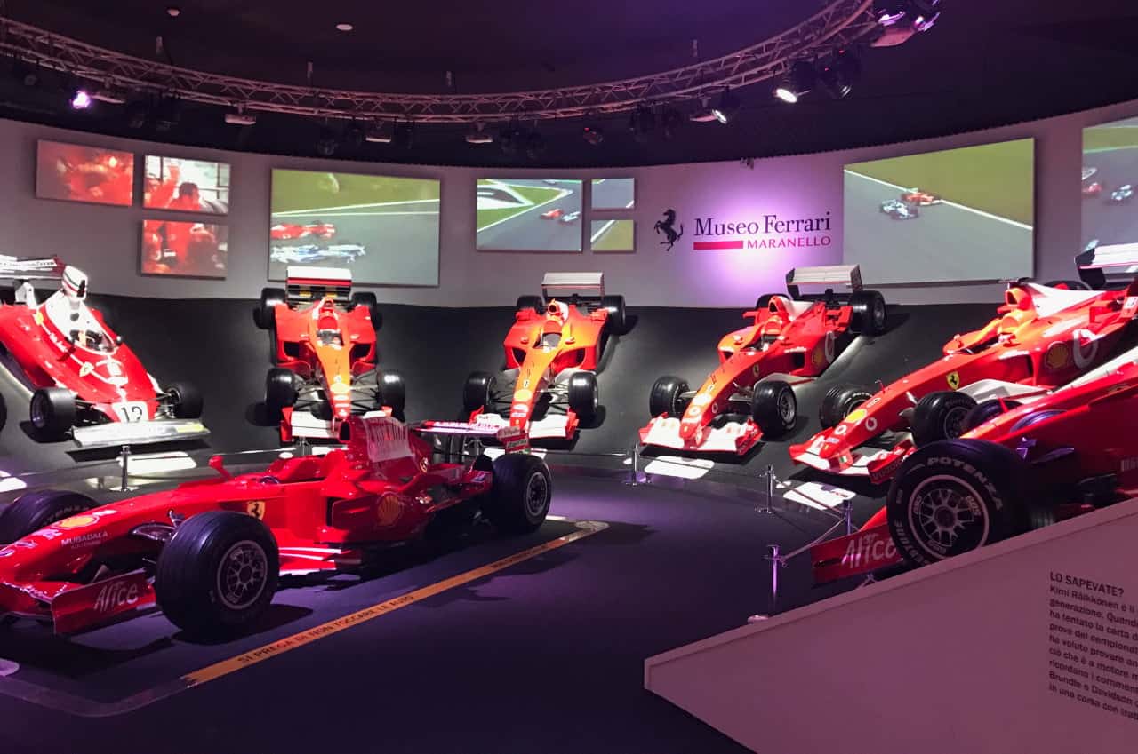 Transfer Florence to Venice via Ferrari Gallery